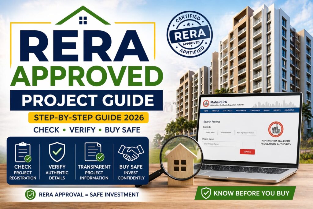 RERA approved project guide step by step