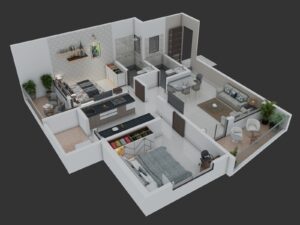 2 BHK FLAT AT DUDULGAON